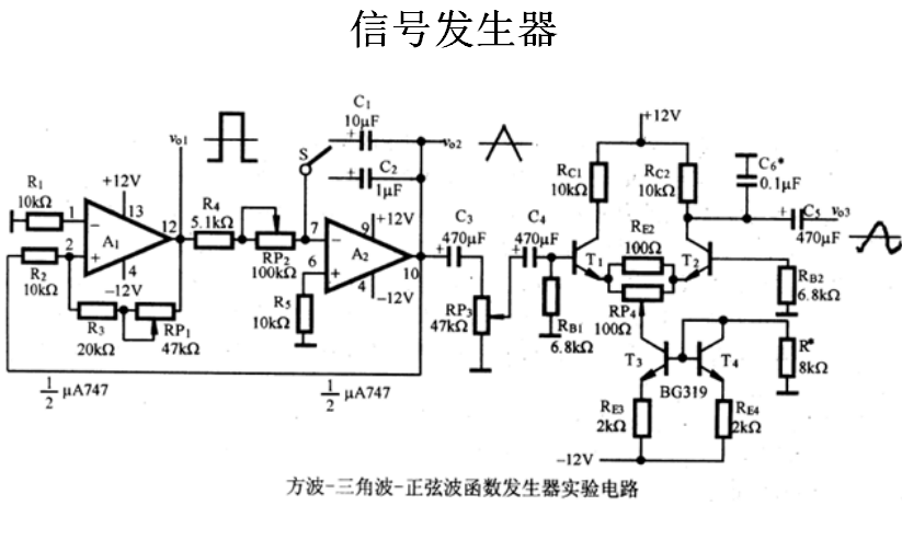 玩具乐器与信号发生器的原理和使用