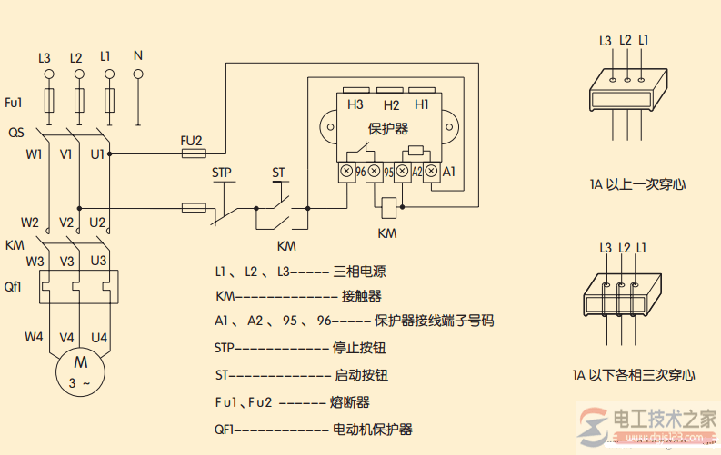 吸盘与电动机保护器与非金属无机化合物连接