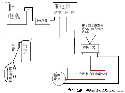 夏利与汽车尾灯流光灯怎么接线