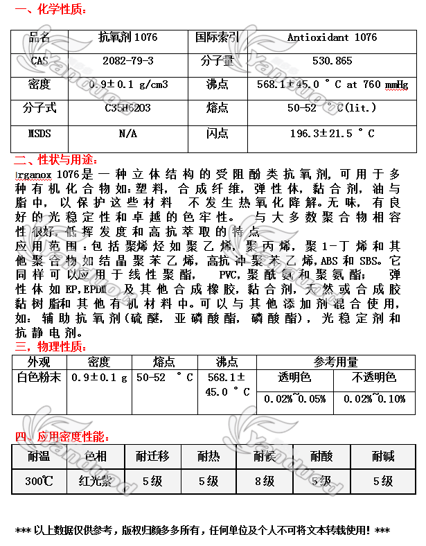 外壳与抗氧剂抗氧化实验报告