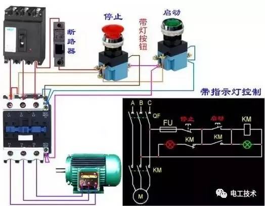 ABS与脱水机电机接线视频