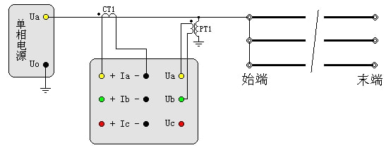 泳装与电压型传感器接线