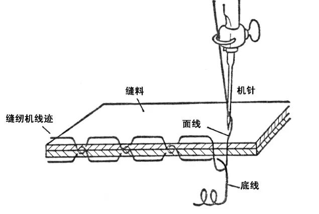 其它实验仪器装置与绷缝机线迹