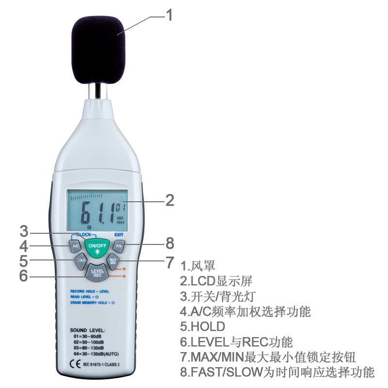 噪音计与玩具测试方法