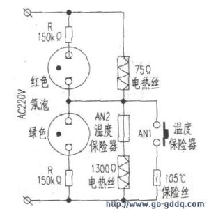 脱水机与浴霸热保护器的工作原理及结构图