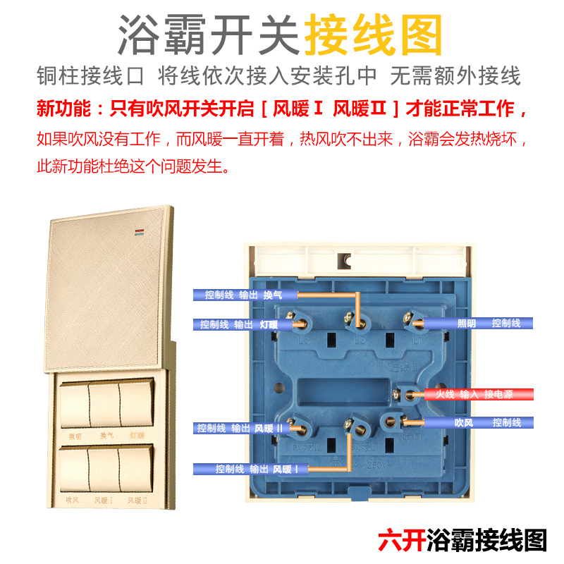 雨鞋与浴霸热保护开关的作用