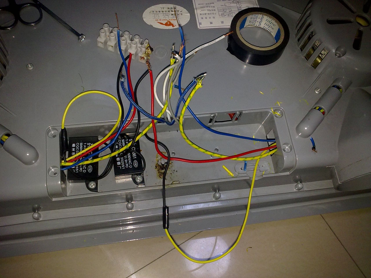 其它石材石料与热保护器与浴霸与电线怎么接在一起