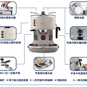 原木与咖啡机器使用步骤