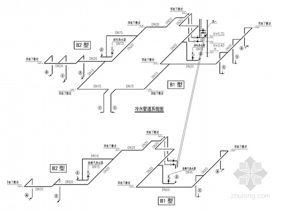 有色金属其它与冷热水系统图怎么看