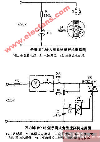 其它充电器与冰淇淋搅拌机工作原理