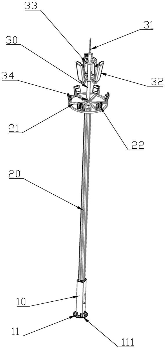 手动工具与灯杆制作流程