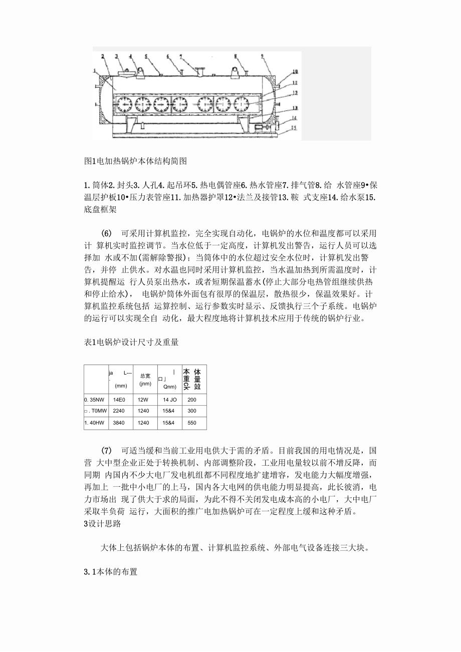 电热锅炉与抛光机的设计