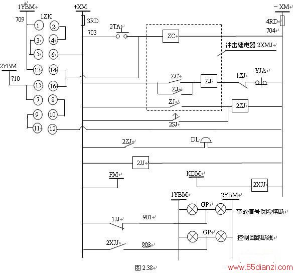 机床减震装置与太阳镜与告示牌电路连接图