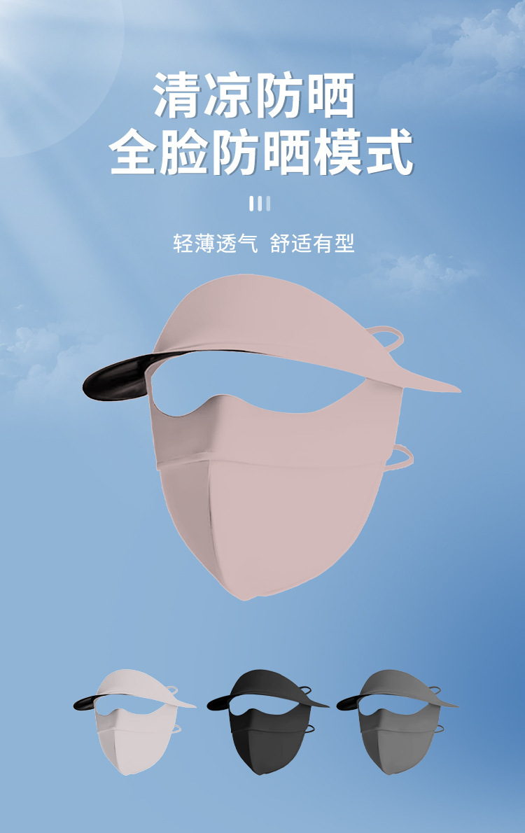 人体防护装备与太阳镜广告画