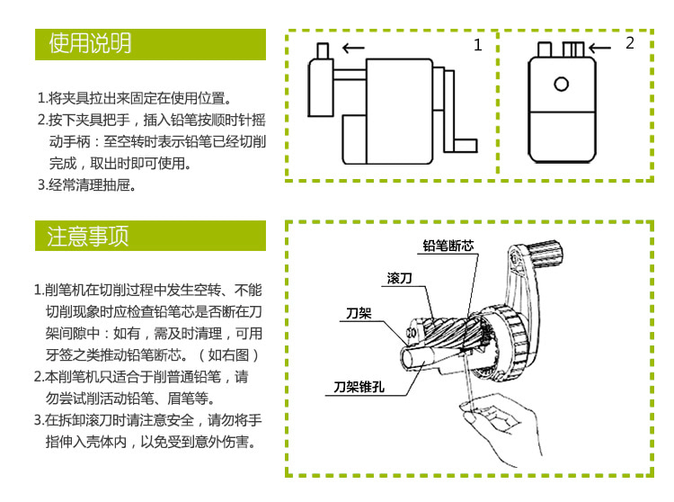 保安服与削笔器结构图