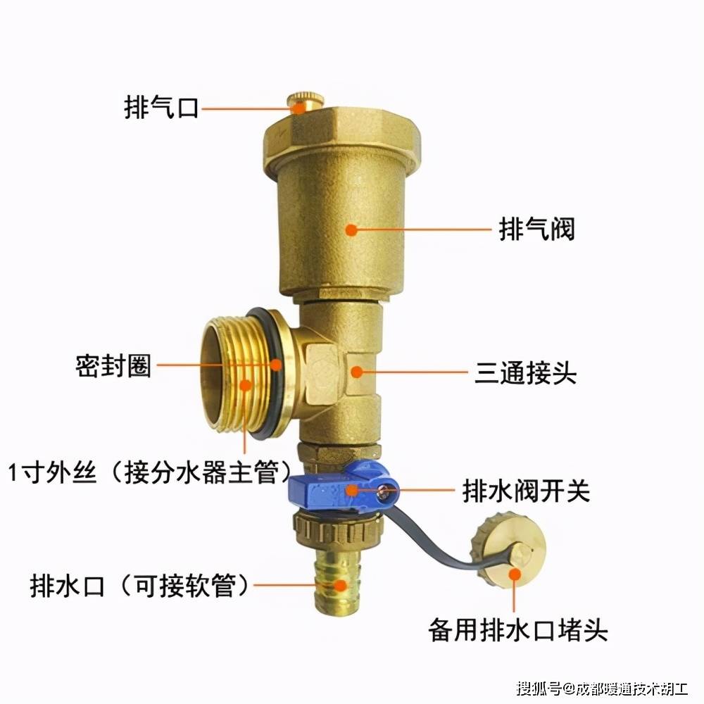 染色布与散热器与阀体与气动蝶阀怎么接气管视频讲解