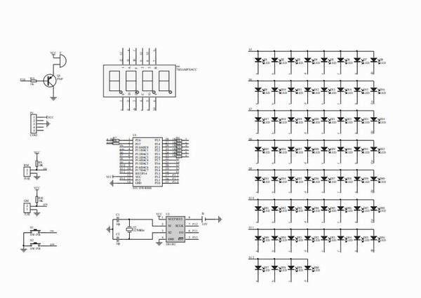 电子器件与60s旋转时钟工作原理