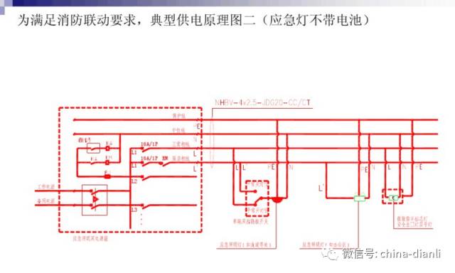 暗缝机与应急充电照明怎样接