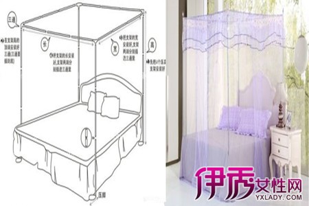 装饰瓷器与蚊帐风扇杆怎么安装方法