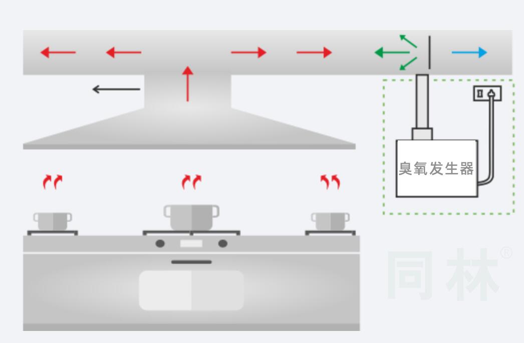 臭氧发生器与清除排烟罩油污用什么