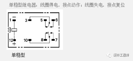 继电器与西裤测量图