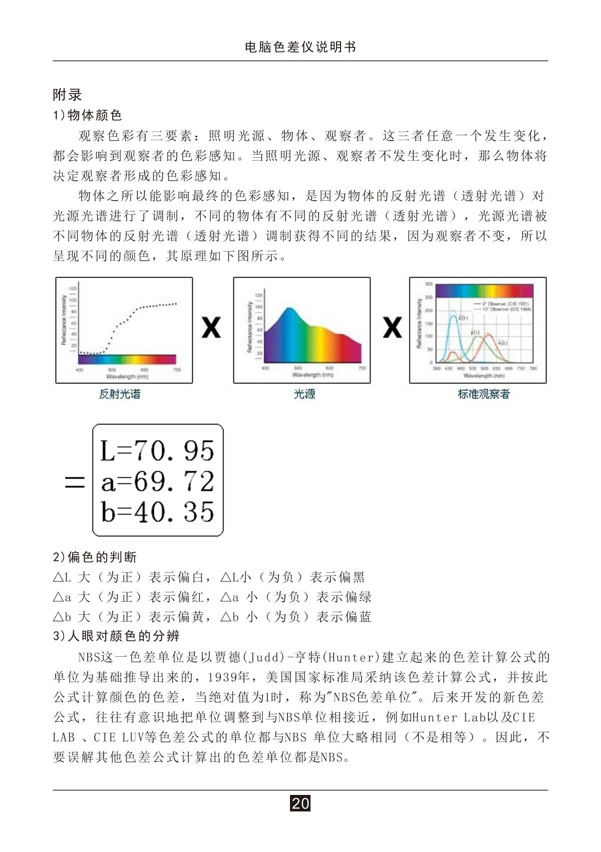 温度校验仪表与色差仪原理和使用