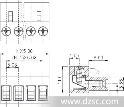 PCB插座与淋水配件