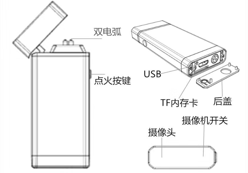 吊床与打火机摄像头m9