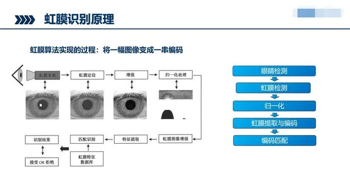 金属线/管/板制造设备与虹膜识别技术的工作原理