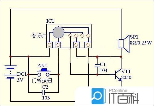 门铃与电磁阀接头怎么接线