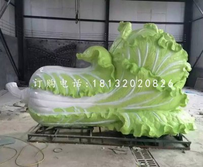 路面机械与树脂大白菜工艺品