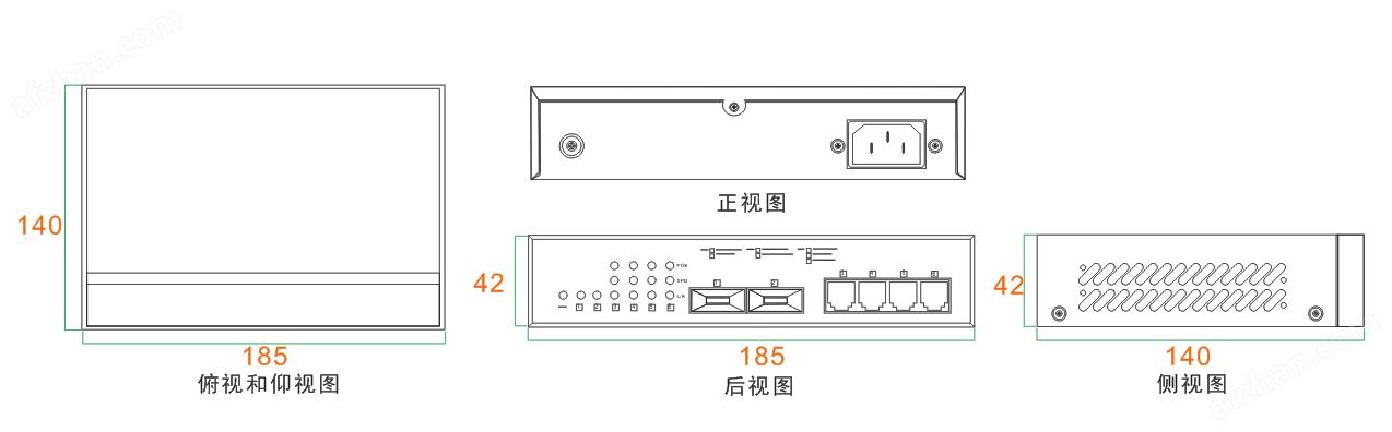 安防网与排风机箱接线图