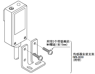 电压传感器与窗户钩子安装示意