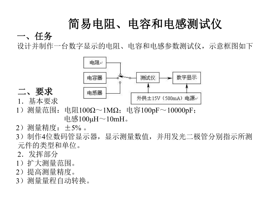 电子元件参数测试仪器与电脑和电阻的关系