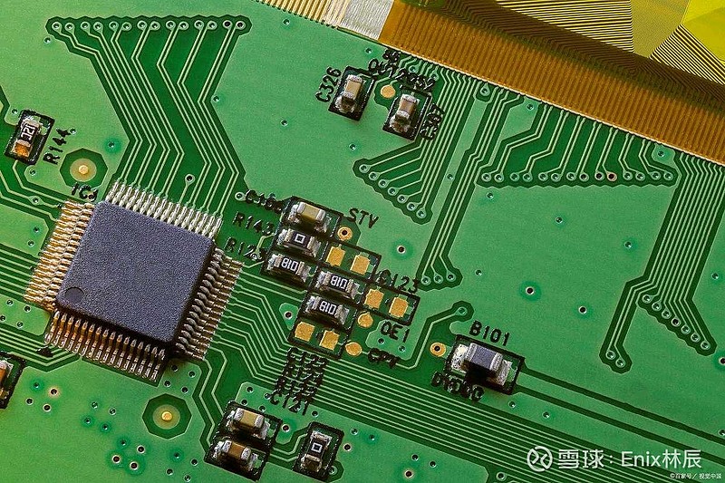 平版油墨与pcb集成电路半导体芯片