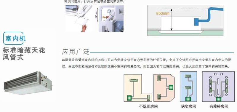 家用中央空调与无机胶粘剂与切换器的使用方法图解