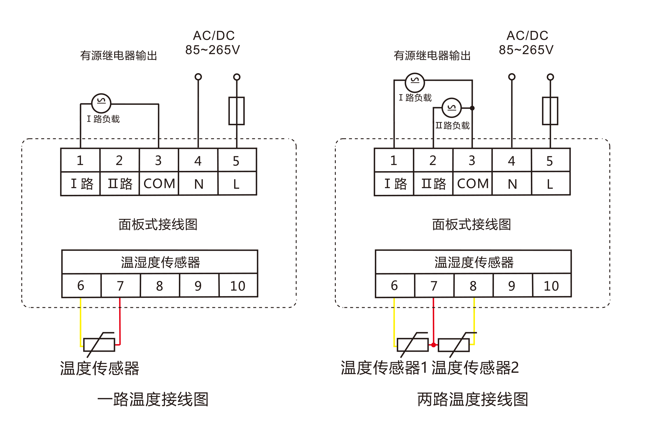 床头柜与变压器温湿度控制器