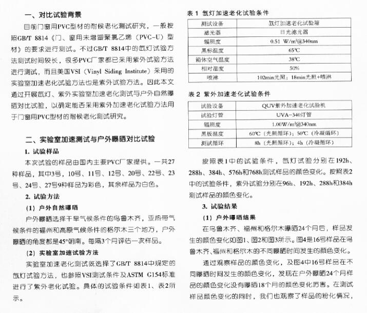 化学助剂与pvc高低温试验标准