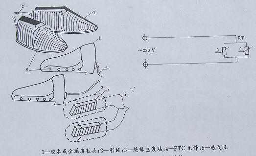 鞋底与发电机消烟装置系统