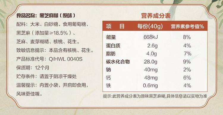 正式/民间组织与包装盒成分