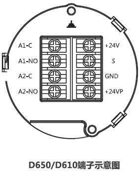 电阻箱与d610硫化氢气体检测仪接线