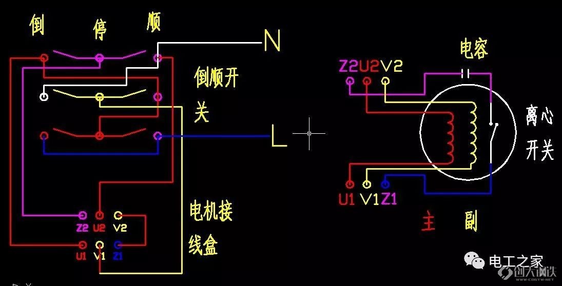 折扇与断钢机开关怎么接