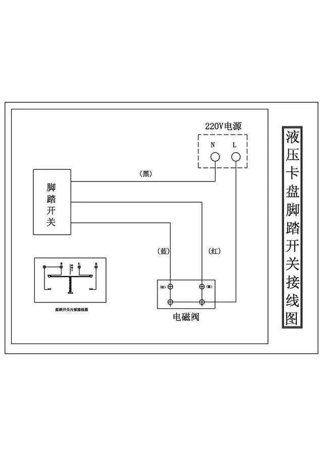 电源柜与其它车用灯具与控制板接线原理图