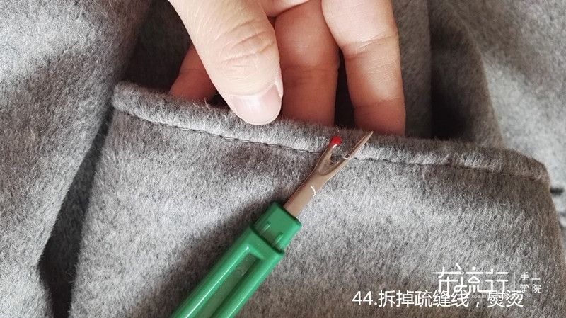 更多与羊绒手工缝制过程