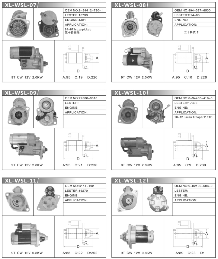 五十铃与微特电机特点