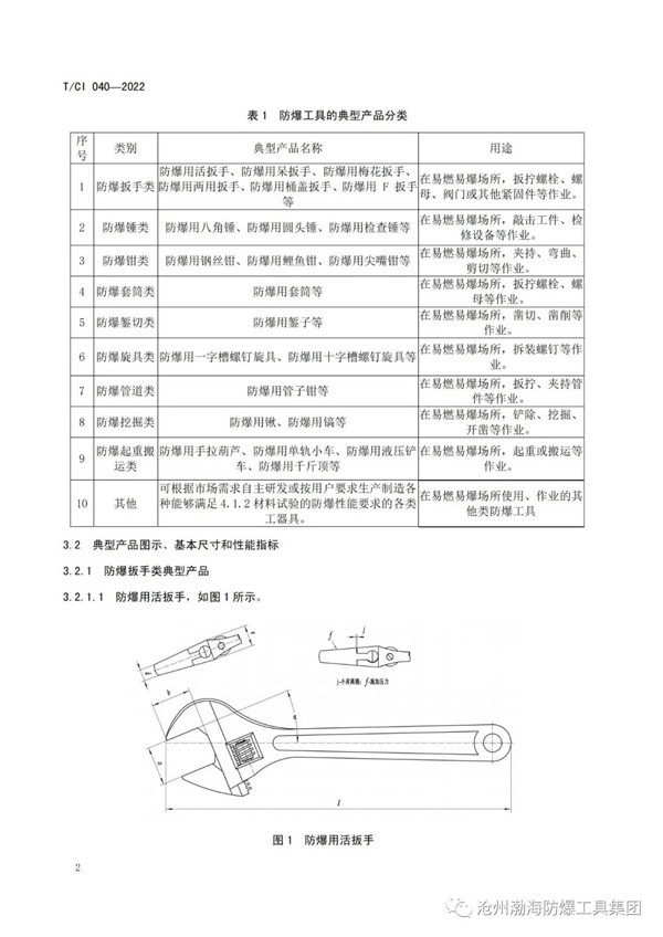 桑塔纳与防爆工具使用的国家标准