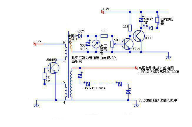 其它塑料机械与微波炉变压器可以做电猫吗?