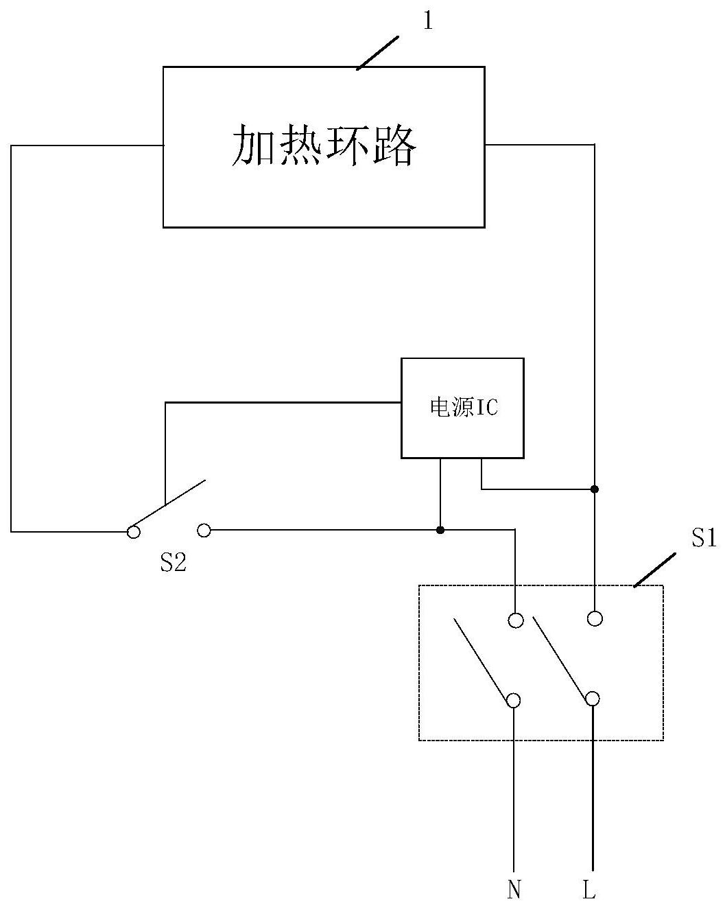 手饰与烤漆房电加热控制线路图