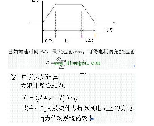 扫描仪与力矩电机计算公式