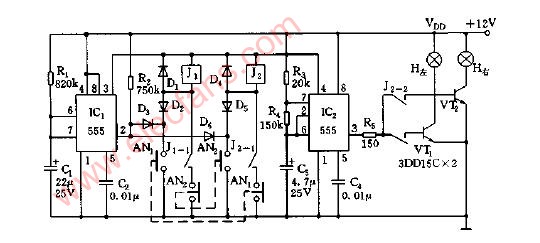 内衣套装与led灯解码器原理